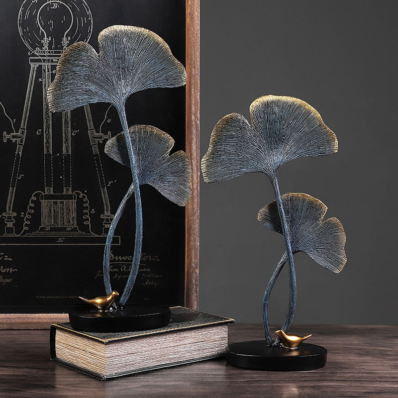 Ginkgo Leaf Statue - GlamTron