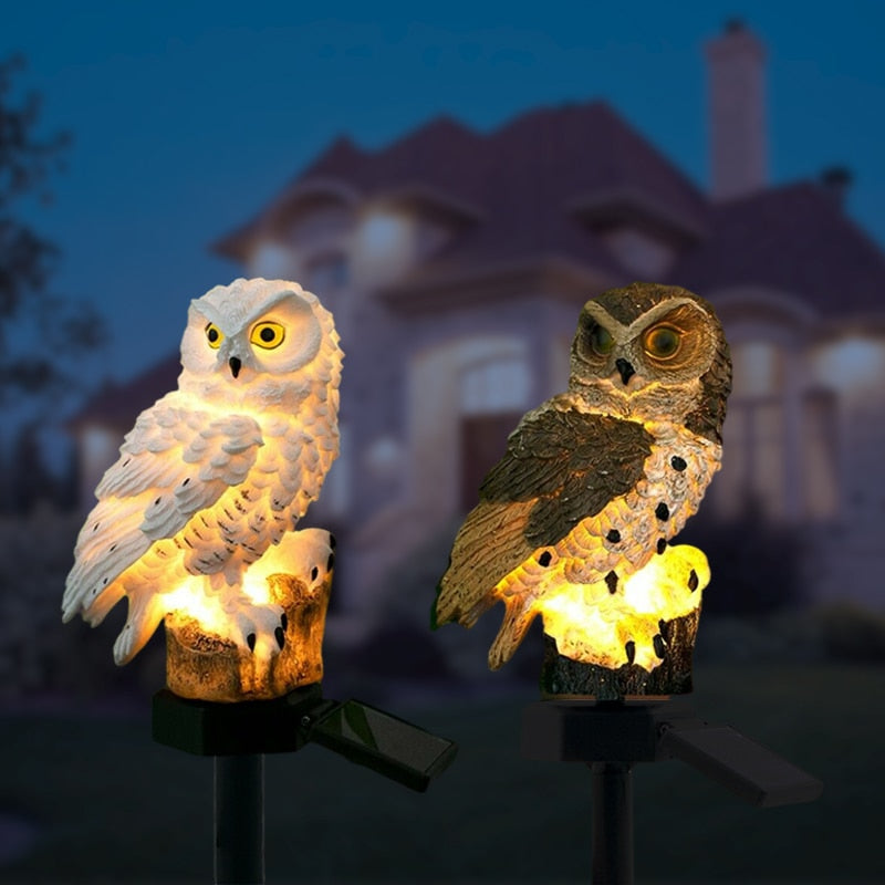 Solar LED Lights Garden Animal Lamps