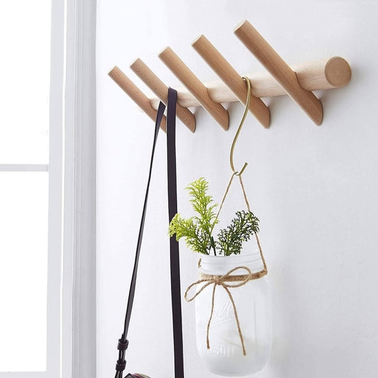 Wooden Hanging Rack - GlamTron