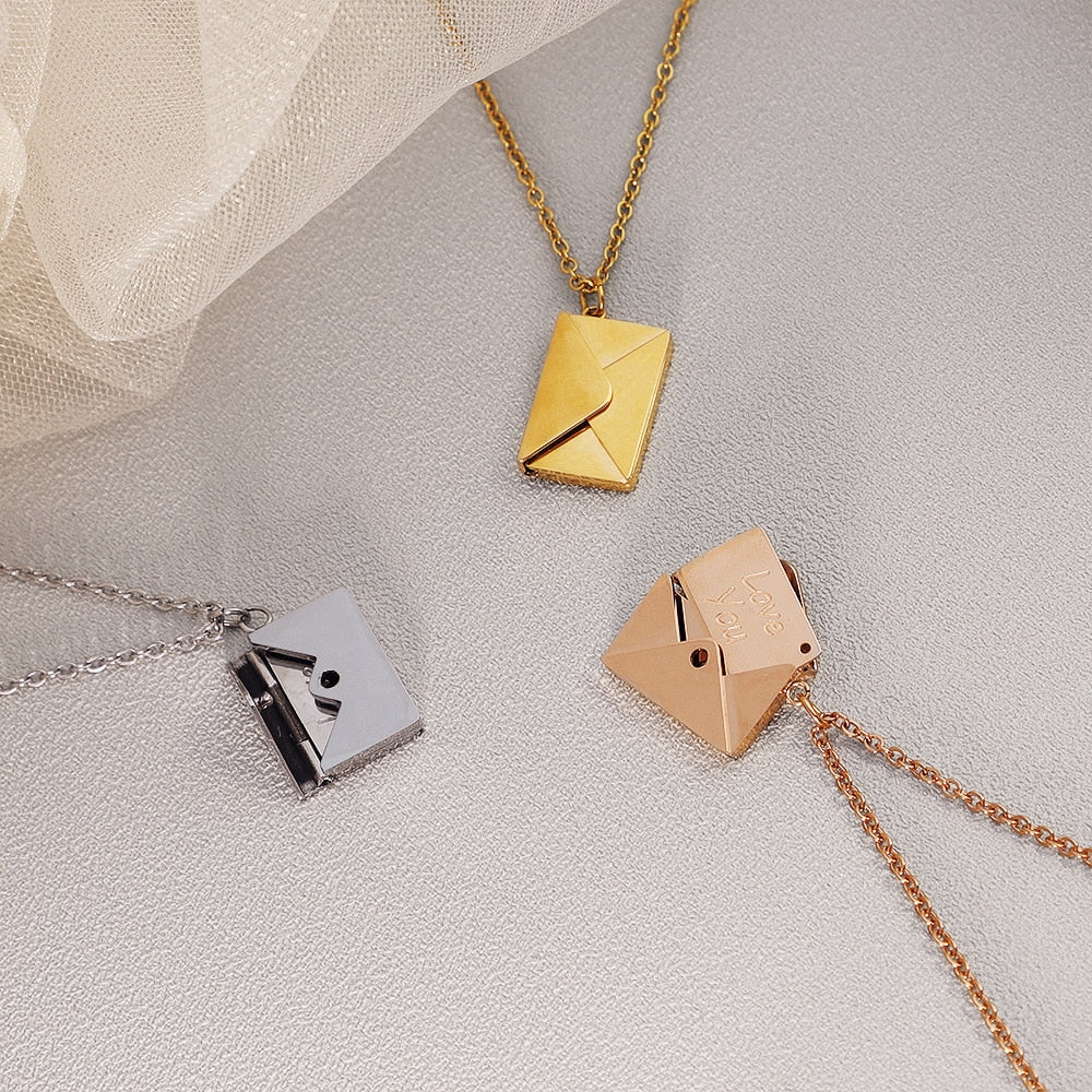 LoveEnvelope™ - Love Letter Necklace