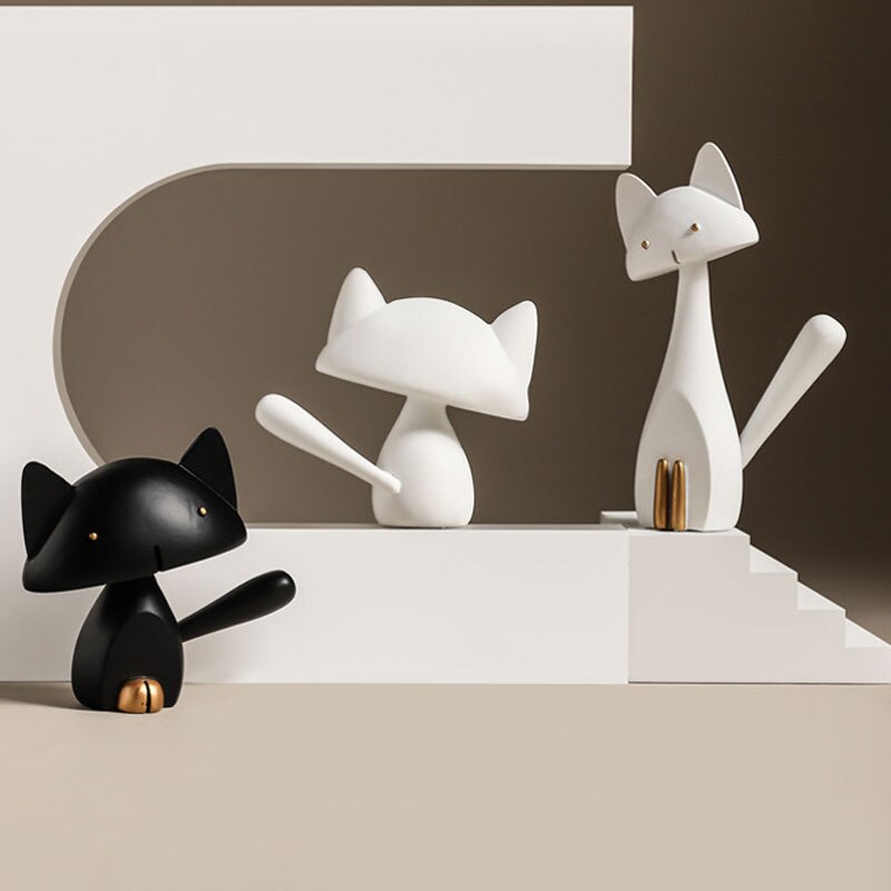 Travi Cat Figurines - GlamTron