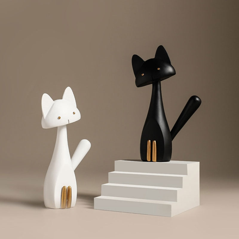 Travi Cat Figurines - GlamTron