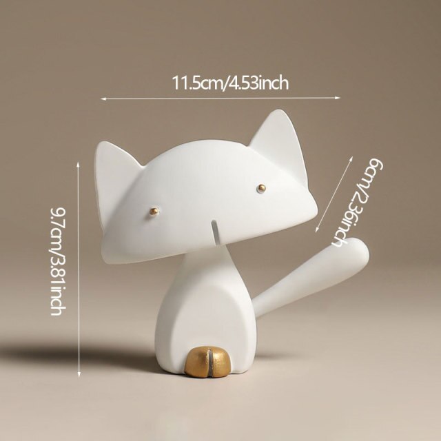 Travi Cat Figurines - GlamTron