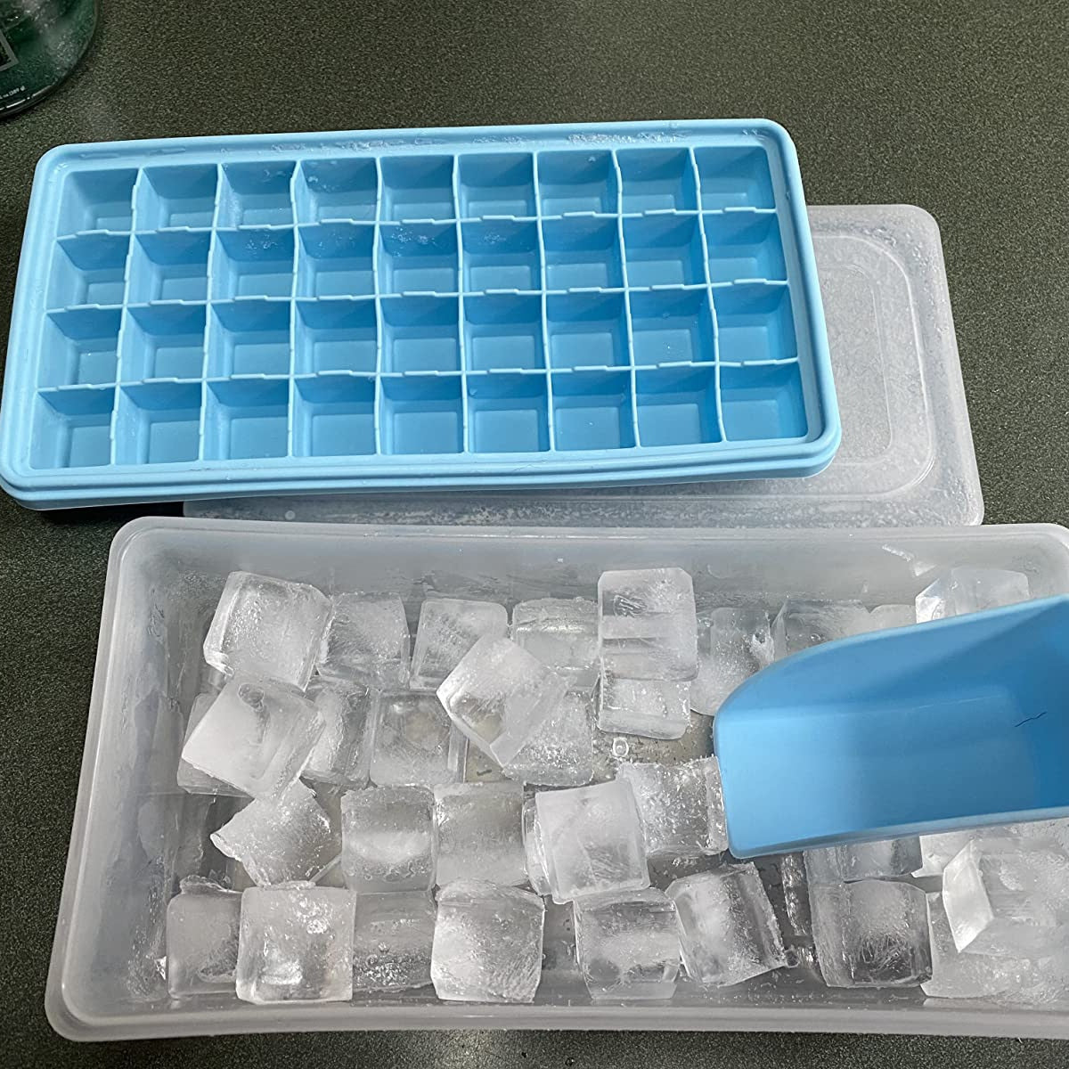 Ice Cube Box with Shovel