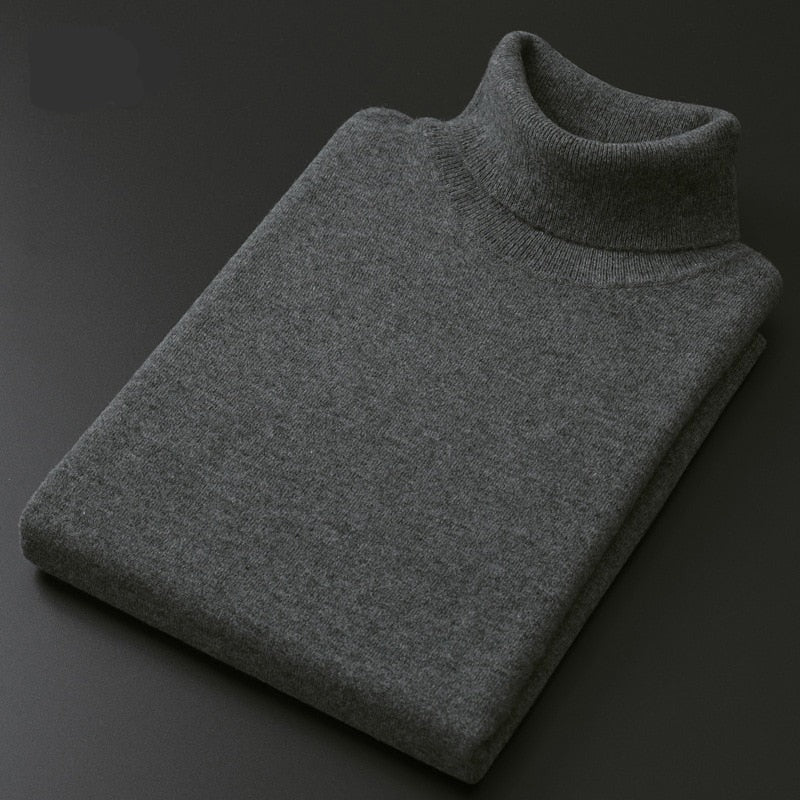 Davis Cashmere Turtleneck