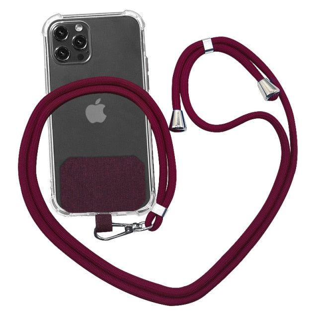 Universal Crossbody Patch Phone Lanyard