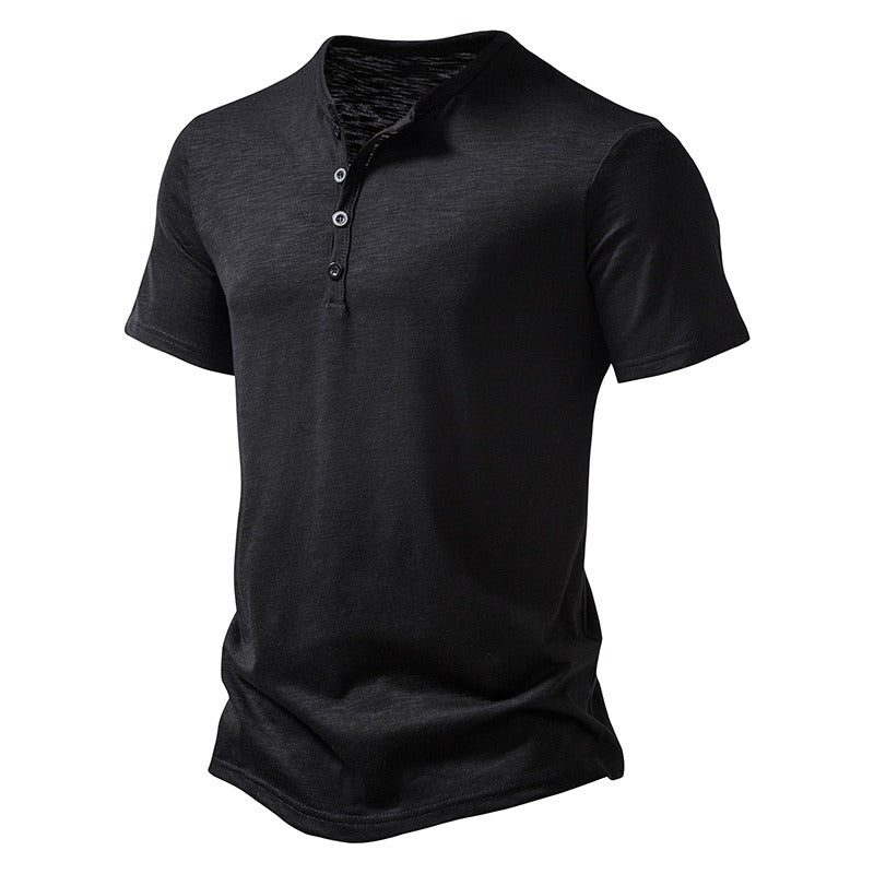 Jay Haning Casual Henley T-Shirt