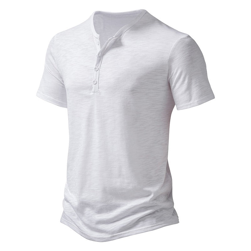 Jay Haning Casual Henley T-Shirt